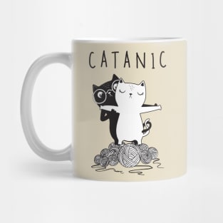 Cat-tanic Yarn Adventure Mug